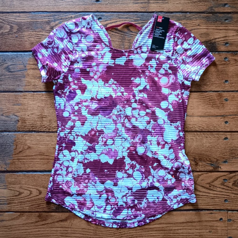 Under Armour Women's Heat Gear Shirt Medium NWT